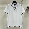 TDLV26003-XG　ルイヴィトン LOUISVUITTON 2026年新作 ショートスリーブTシャツ コットンジャージー クルーネック レディース