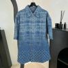 TDLV26009-XG　ルイヴィトン LOUISVUITTON 2026年新作 デニム ショートスリーブシャツ ポロシャツ コットンジャージー クルーネック メンズ
