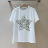 TDCD26014-XG　クリスチャンディオール CHRISTIAN DIOR 2026年新作 ショートスリーブ Tシャツ コットンジャージー クルーネック レディース