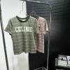 TDCE26006-XG　セリーヌ CELINE 2026年新作 コットンジャージー ショートスリーブ Tシャツ 半袖 カジュアル