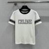 TDCE26011-XG　セリーヌ CELINE 2026年新作 コットンジャージー ショートスリーブ Tシャツ 半袖 カジュアル