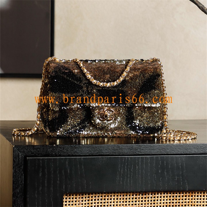 CH4561ZHSK-025　シャネル CHANEL 2026年新作 スモール ハンドバッグ フラップバッグショルダーバッグ スパンコール レディース