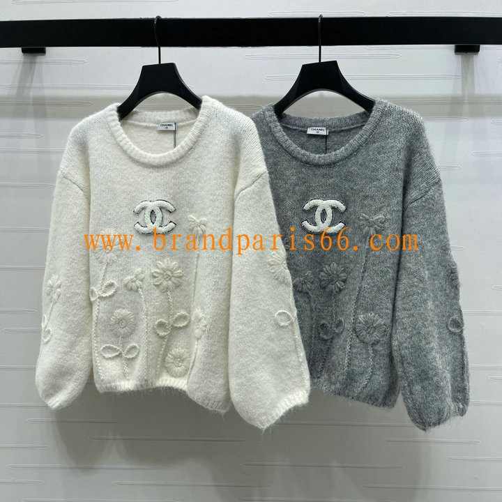 MCCH26028-XG　シャネル CHANEL 2026年新作 ロングスリーブ ニットセーター クルーネック レディース