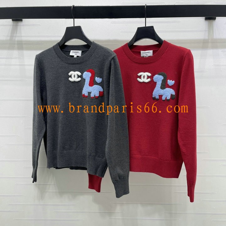 MCCH26031-XG　シャネル CHANEL 2026年新作 ロングスリーブ ニットセーター クルーネック レディース