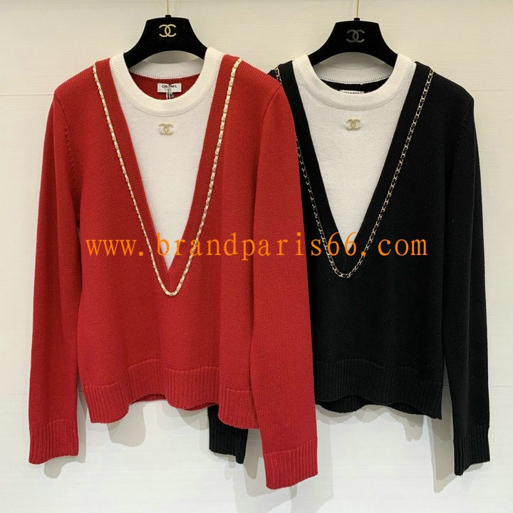 MCCH26032-XG　シャネル CHANEL 2026年新作 ロングスリーブ ニットセーター クルーネック レディース