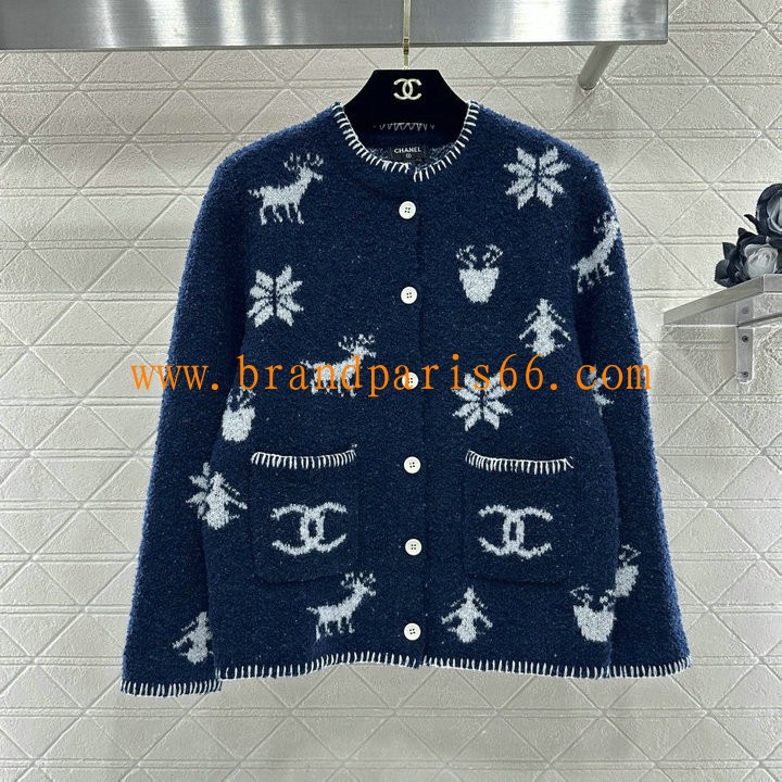 MKCH26016-XG　シャネル CHANEL 2026年新作 ロングスリーブ ニットセーター カーディガン クルーネック トップスコート レディース