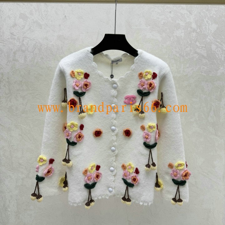 MKCH26042-XG　シャネル CHANEL 2026年新作 ロングスリーブ カーディガン ウール コート セーター トップスコート レディース