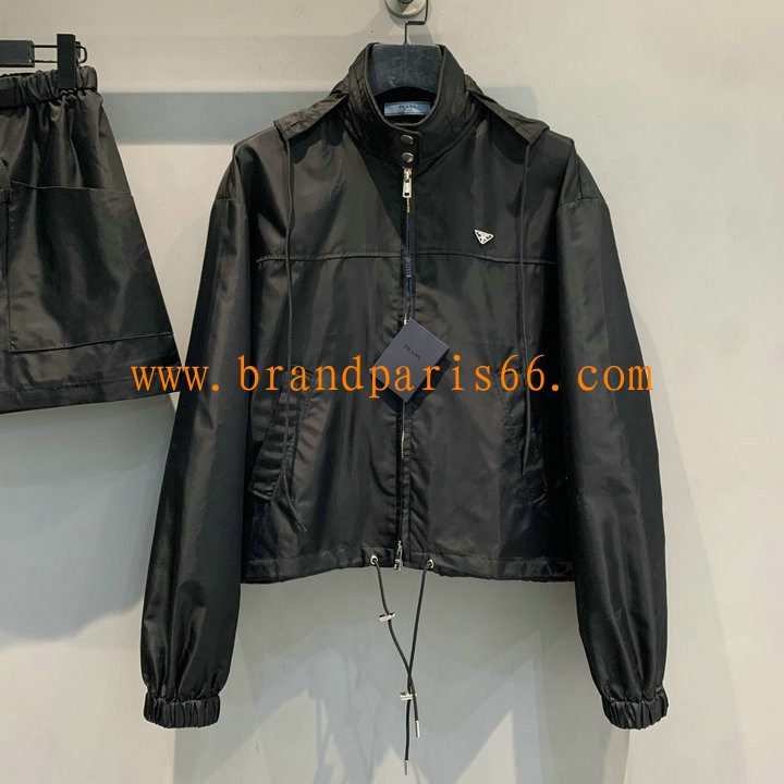 WTPD26001-XG　プラダ PRADA 2026年新作 ロングスリーブ ジップジャケット アウターコート 長袖