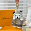 M03231-057　ルイヴィトン LOUISVUITTON 2026年新作 バッグチャーム LV キュート バニー キーホルダー キーリング