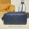 M14843-057　ルイヴィトン LOUISVUITTON 2026年新作 ドップ キット 手持ちかばん 洗面具収納 ポーチ 旅行かばん モノグラム シャドウ レザー