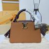 M25463-057　ルイヴィトン LOUISVUITTON 2026年新作 カプシーヌ BB トートバッグ ショルダーバッグ カウハイドレザー