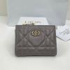 CD4208YSH-99　クリスチャンディオール CHRISTIAN DIOR 2026年新作 ディオール カロ Dahlia ウォレット 二つ折り短財布 カナージュ カーフスキン