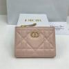 CD4208YLF-99　クリスチャンディオール CHRISTIAN DIOR 2026年新作 ディオール カロ Dahlia ウォレット 二つ折り短財布 カナージュ カーフスキン
