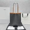 CE123832KF-99　セリーヌ CELINE 2026年新作 ミディアム フラットショッパー トートバッグ ショルダーバッグ レディース トリオンフキャンバス