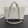 CH6007BQH-99　シャネル CHANEL 2025/26年 クルーズ コレクション ショー ラージ ショッピングバッグ トートバッグ ショルダーバッグ レディース 