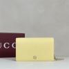 GG497985PQY-99　グッチ GUCCI 2026年新作 プチ マーモント チェーンウォレット ショルダーバッグ レディース 