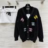 MKCH26043-XG　シャネル CHANEL 2026年新作 カーディガン ロングスリーブ ニットコート セーター 長袖 Vネック カジュアル レディース 