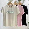 TDGG26007-XG　グッチ GUCCI 2026年新作 コットンジャージー  Tシャツ クルーネック 半袖 レディース