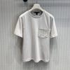 TDLV26016-XG　ルイヴィトン LOUISVUITTON 2026年新作 シグネチャーポケット Tシャツ コットンジャージー クルーネック 半袖