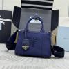 PD1BA038BSL-99　プラダ PRADA 2026年新作 ジャルディニエール コットンキャンバス ミニハンドバッグ ショルダーバッグ