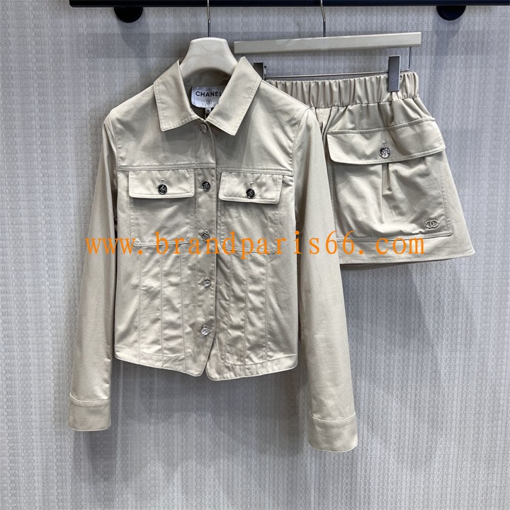 TZCH26009-XG　シャネル CHANEL 2026年新作 上下セット ロングスリーブ デニムート  ミニスカート カジュアル