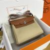 HER20BPYCZ-063　エルメス HERMES 2026年新作 エールバッグジップ20 ミニ ショルダーバッグ トワルアッシュ ヴァッシュパンター