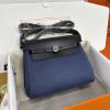 HER20BPYLK-063　エルメス HERMES 2026年新作 エールバッグジップ20 ミニ ショルダーバッグ トワルアッシュ ヴァッシュパンター