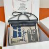 HER39BYYBK-063　エルメス HERMES 2026年新作 エールバッグジップ39 ラージ ショルダーバッグ トワルアッシュ ヴァッシュパンター