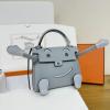 HKDO16SFPYLB-063　エルメス HERMES 2026年新作 ケリードール ミニ トートバッグ ハンドバッグ スイフト swift