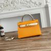 HKL19SZLJYB-063　エルメス HERMES 2026年新作 ミニ トップハンドルバッグ トートバッグ 2way ショルダーバッグ レディース ヴォーエプソン