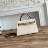 HKL19SZLYBN-063　エルメス HERMES 2026年新作 ミニ トップハンドルバッグ トートバッグ 2way ショルダーバッグ レディース ヴォーエプソン
