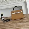 HKL19SZSYBBK-063　エルメス HERMES 2026年新作 ミニ トップハンドルバッグ トートバッグ 2way ショルダーバッグ レディース ヴォーエプソン