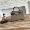 HKL19SZSYHPK-063　エルメス HERMES 2026年新作 ミニ トップハンドルバッグ トートバッグ 2way ショルダーバッグ レディース ヴォーエプソン