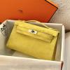 HKL22RQQYNY-063　エルメス HERMES 2026年新作 ケリー ポシェット トップハンドルバッグ トートバッグ ハンドバッグ 2way ショルダーバッグ レディース スエード