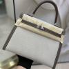 HKL25BPYDH-063　エルメス HERMES 2026年新作 ケリー ポシェット トップハンドルバッグ トートバッグ ハンドバッグ 2way ショルダーバッグ レディース ヴォーエプソン