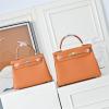 HKL28TGQJCS-063　エルメス HERMES 2026年最新入荷 ケリー 25 トートバッグ ショルダーバッグ レディース TOGO革 内縫い