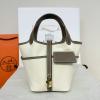 HPT18ZPJBDH-063　エルメス HERMES 2026年新作 ピコタン ミニ バケットバッグ トートバッグ ハンドバッグ ショッピングバッグ レディース