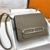 HRL18EVQYDH-063　エルメス HERMES 2026年新作 roulis ショルダーバッグ ブタ鼻 ショルダーバッグ レディース evercolor