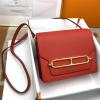 HRL18EVQJRD-063　エルメス HERMES 2026年新作 roulis ショルダーバッグ ブタ鼻 ショルダーバッグ レディース evercolor