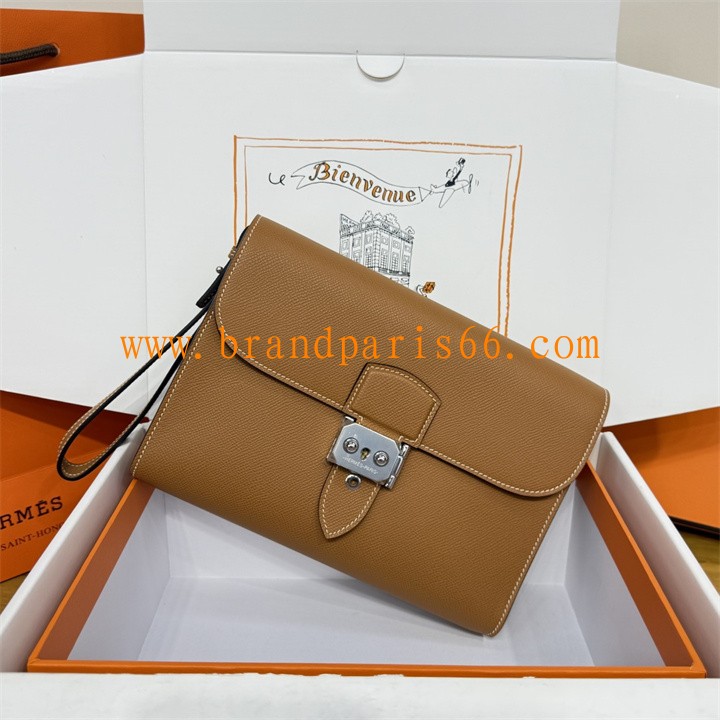 H0864SZYZS-063　エルメス HERMES 2026年新作 クラッチバッグ サック ア デペッシュ 24 手持ちかばん メンズ