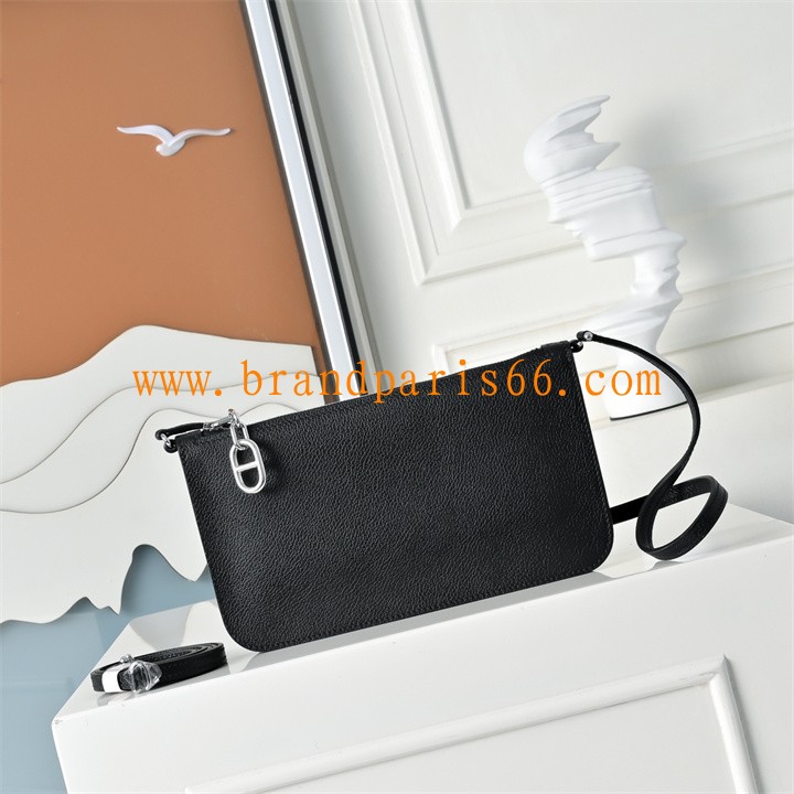 H0868EVYBK-063　エルメス HERMES 2026年新作 ポーチ ジップアンゴー トゥー ゴー シェーヌ ダンクル ショルダーバッグ