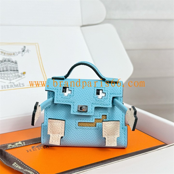 H2093TL-063　エルメス HERMES 2026年新作 ケリードール バッグチャーム キーホルダー キーリング