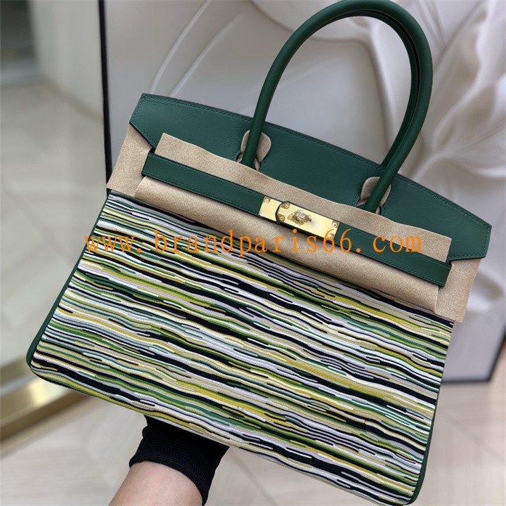 HBK30YSJGL-063　エルメス HERMES 2026年新作 バーキン 30 トップハンドルバッグ トートバッグ ハンドバッグ ビジネスバッグ シェーブル