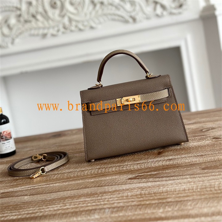 HKL19SZLJDB-063　エルメス HERMES 2026年新作 ミニ トップハンドルバッグ トートバッグ 2way ショルダーバッグ レディース ヴォーエプソン