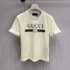 TDGG26008-XG　グッチ GUCCI 2026年新作 コットンジャージー Tシャツ クルーネック 半袖 レディース 高品質 日常