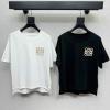 TDLE26006-XG　ロエベ LOEWE 2026年新作 コットンジャージー Tシャツ クルーネック 半袖 レディース 高品質 日常