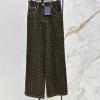 KNLV26004-XG　ルイヴィトン LOUISVUITTON 2026年新作 モノグラム デニムパンツ 上質 ジーンズ レディース