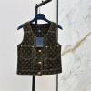 WTLV26012-XG　ルイヴィトン LOUISVUITTON 2026年新作 モノグラム デニムベスト ノースリーブ ジャケット アウターコート レディース