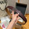 LEP26001R-GH　ロエベ LOEWE 2026年新作 レザーベルト 幅32mm レディース 