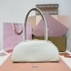 MM5BB193BS-GH　ミュウミュウ MIUMIU 2026年新作 トートバッグ レディース ハンドバッグ 高質感 レザー